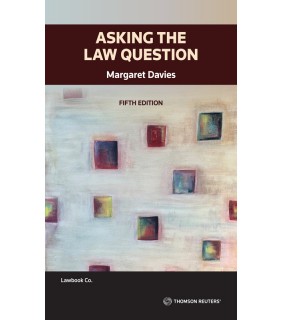 Thomson Reuters ebook Asking the Law Question 5E