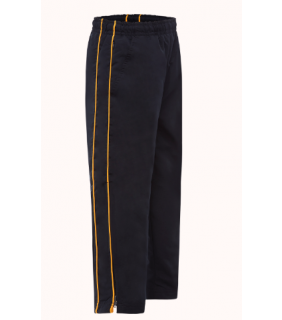 Microfibre Track Pant Gold Piping