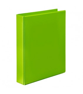 Marbig CLEARVIEW INSERT BINDER A4 25MM 2D LIME