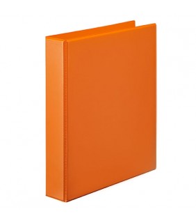 Marbig CLEARVIEW INSERT BINDER A4 25MM 2D ORANGE