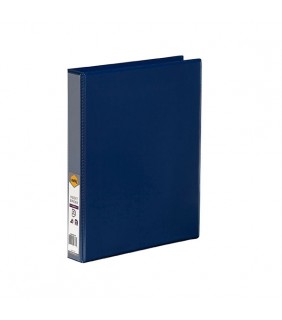 Marbig CLEARVIEW INSERT BINDER A4 25MM 4D BLUE