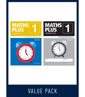 Oxford University Press ANZ Maths Plus Australian Curriculum Value Pack Year 1
