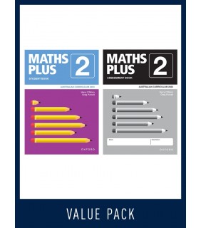 Oxford University Press ANZ Maths Plus Australian Curriculum Value Pack Year 2