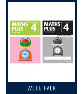 Oxford University Press ANZ Maths Plus Australian Curriculum Value Pack Year 4