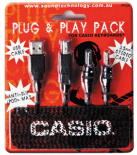 Casio Plug & Play Pack connection kit
