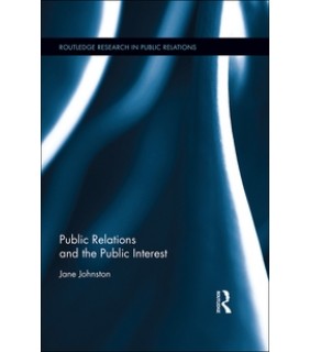 Routledge ebook Public Relations and the Public Interest