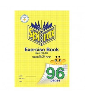 Spirax EXERCISE BOOK A4 96 PAGE 8MM 108