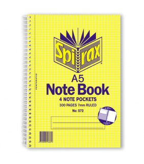 Spirax 572 3 SUBJECT NOTEBOOK