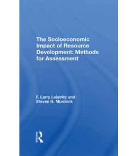 Routledge ebook The Socioeconomic Impact Of Resource Development