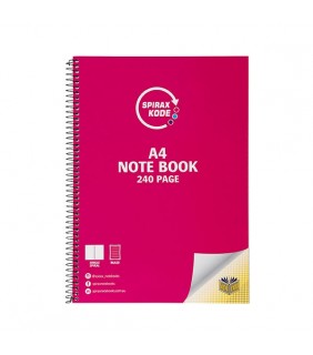 Spirax KODE 959 A4 NOTEBOOK 240PG
