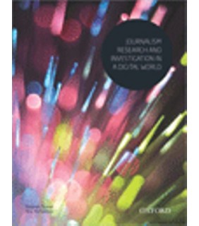 Journalism Research and Investigation in a Digital Wor - EBOOK