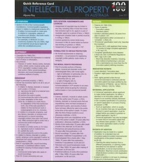 LexisNexis Quick Reference Card: Intellectual Property