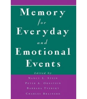 Psychology Press ebook Memory for Everyday and Emotional Events