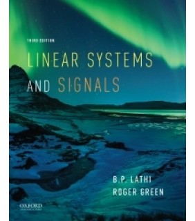 Oxford University Press USA ebook RENTAL 1YR Linear Systems and Signals