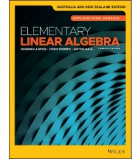 John Wiley & Sons Australia ebook Elementary Linear Algebra: Applications Version, Austr