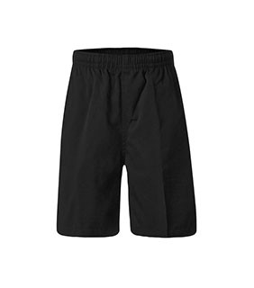 LWR Gabardine Shorts Black