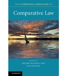 Cambridge University Press The Cambridge Companion to Comparative Law