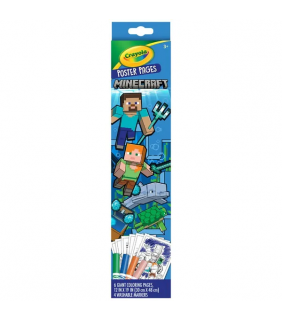 Crayola Poster Pages - Minecraft