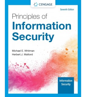 Cengage Learning Principles of Information Security