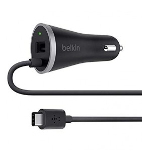 BELKIN 15W Hardwired USB-C Car Charger + USB-A Port