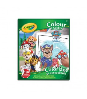 Crayola Color & Sticker Book - Paw Patrol
