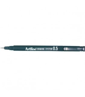 Artline 235 DRAWING SYSTEM PEN 0.5MM BLACK