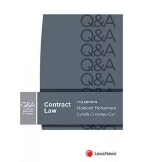 SPECIAL ORDER - LexisNexis Australia Questions and Answers: Contract Law 7E