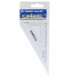Celco Set Square 60 Degree 140mm