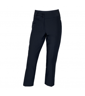 Pant Formal Girls Wide Band w Adjuster Navy