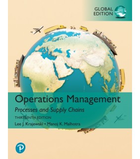 Pearson Education ebook Operations Management 13E: Processes and Supply Chains