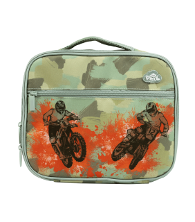 Spencil Big Cooler Lunch Bag - Camo Biker