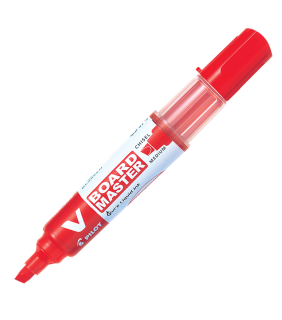 PILOT BegreeN V Board Master Chisel Tip Whiteboard Pen - Red