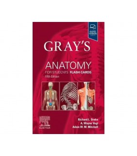 Elsevier Gray's Anatomy for Students Flash Cards 5E