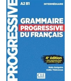 CLE International Grammaire progressive du francais Intermediaire & CD audio &