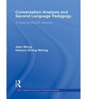 Routledge ebook Conversation Analysis and Second Language Pedagogy