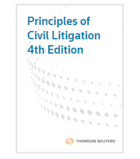 Thomson Reuters Principles of Civil Litigation