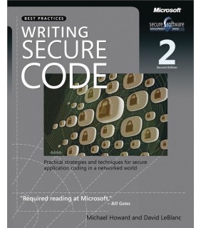Addison Wesley ebook Writing Secure Code