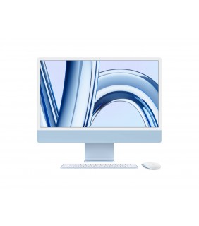 24-inch iMac with Retina 4.5K display: Apple M3 chip with 8‑core CPU and 8‑core GPU, 256GB SSD - Silver
