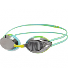 Speedo JUNIOR OPAL MIRROR GREEN/LEMON/BLUE