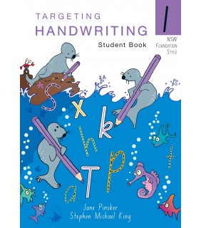 Pascal Press NSW Targeting Handwriting Student Book Year 1