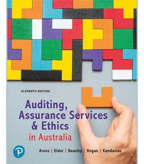 Pearson Education ebook Auditing, Assurance Services and Ethics in Australia 1