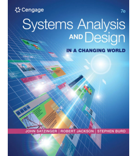 ebook - Systems Analysis and Design in a Changing World 7E