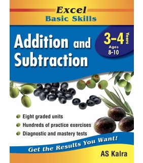 Pascal Press Excel Basic Skills: Addition and Subtraction Years 3–4