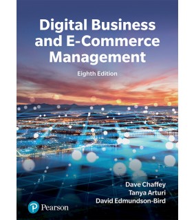 Pearson Education ebook Digital Business and E-commerce Management 8E