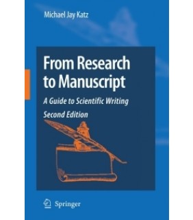Springer ebook From Research to Manuscript