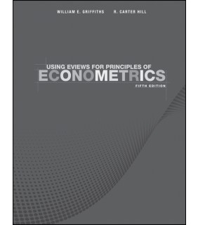 John Wiley & Sons ebook Using EViews for Principles of Econometrics 5E