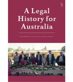 HART PUBLISHING ebook A Legal History for Australia