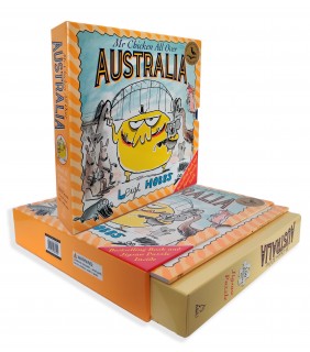 Allen & Unwin Mr Chicken All Over Australia Book and Jigsaw Puzzle