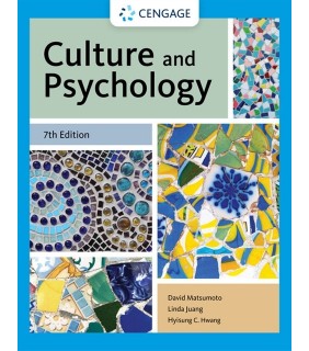 SPECIAL ORDER - Wadsworth ISE Culture and Psychology 7E
