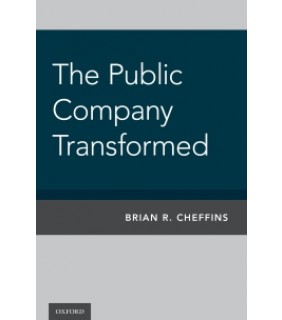 Oxford University Press ANZ ebook RENTAL 180 DAYS The Public Company Transformed